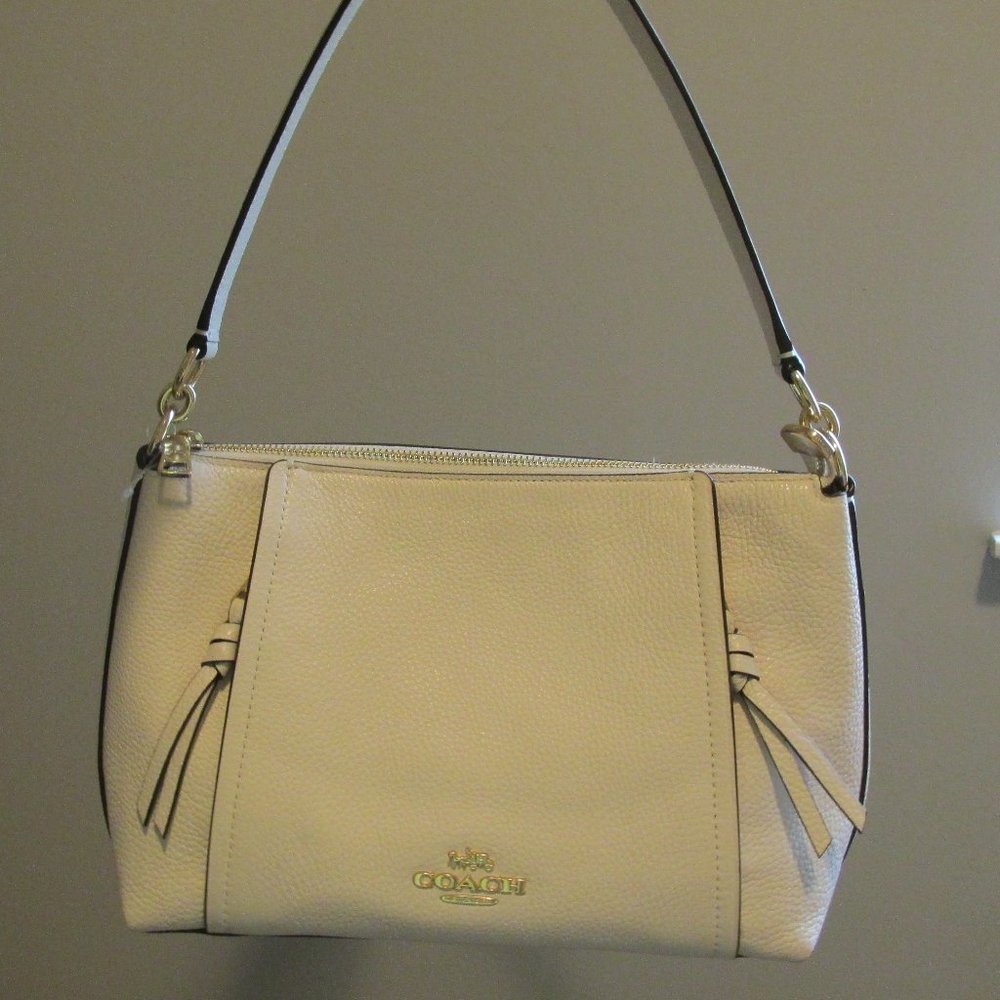 Coach Marlon Leather Hobo Satchel Crossbody (C2066-1597)